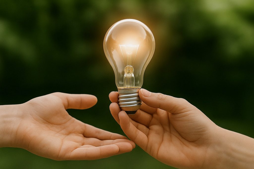 Zdieľanie elektrickej energie